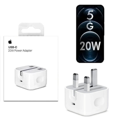 Apple 20W USB-C Power Adapter Fast Charging Original Charger