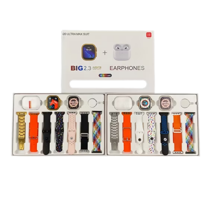 i20 Ultra 2 Max Suit Smartwatch with Fitness Tracking