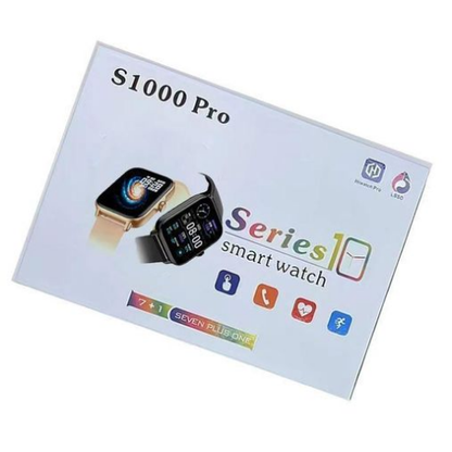 S1000 Pro Series Smartwatch with Bluetooth Calling & Fitness
