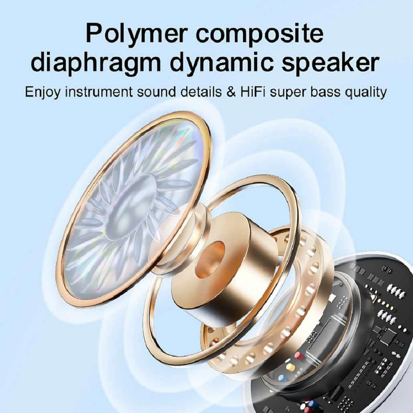 Joyroom JR-T03S Pro – ANC Wireless Earbuds, Smart Touch