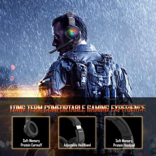 Onikuma K19 Gaming Headset with Noise-Cancel Mic