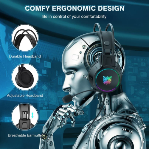 Onikuma X15 Pro Gaming Headset with Surround Mic