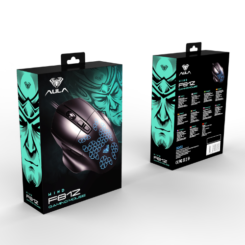 AULA Wind F812 Gaming Mouse with High-Precision Sensor