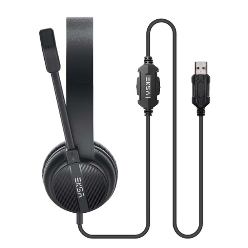 Eksa H12E USB Noise Cancelling Headset with Mic