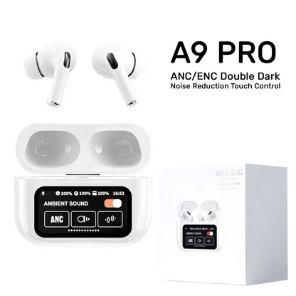 Apple A9 Pro Wireless Airbuds – LCD Display, Long Battery